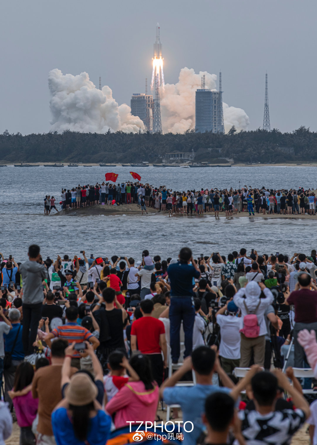 China's Space Station Launch LIVE | Tianhe Core Module Launch | Long ...