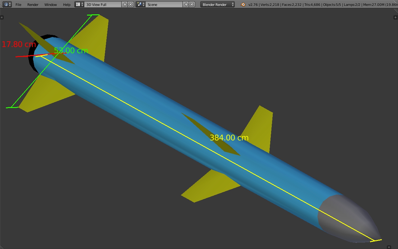 AMCA Blender, 1 sep'26, Astr-2 short-fin AAM, Object mode, Solid view,front right elevated angle.jpg
