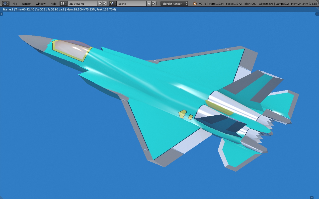 AMCA Blender, 10 aug'26, object mode, rendered view, left side, elevated angle, 1280x800p.jpg