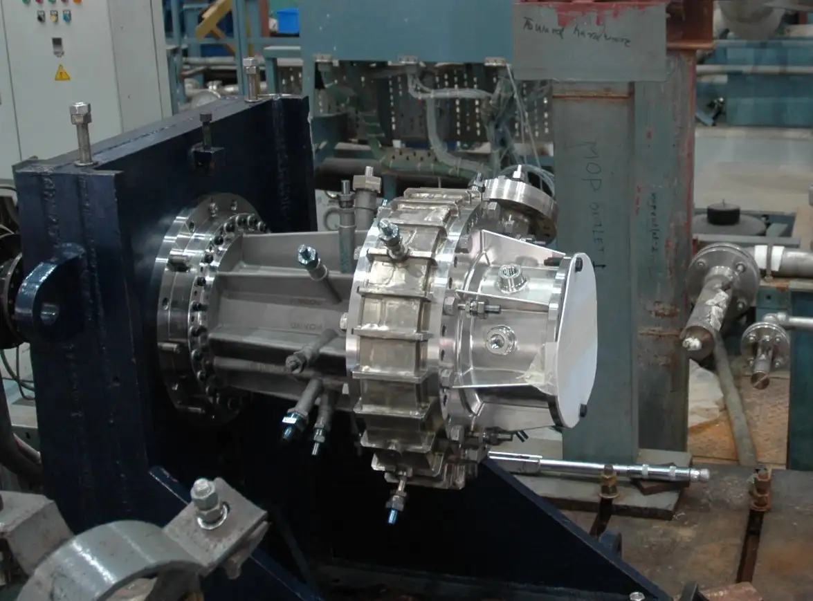 LOX turbopump, cold flow test.png