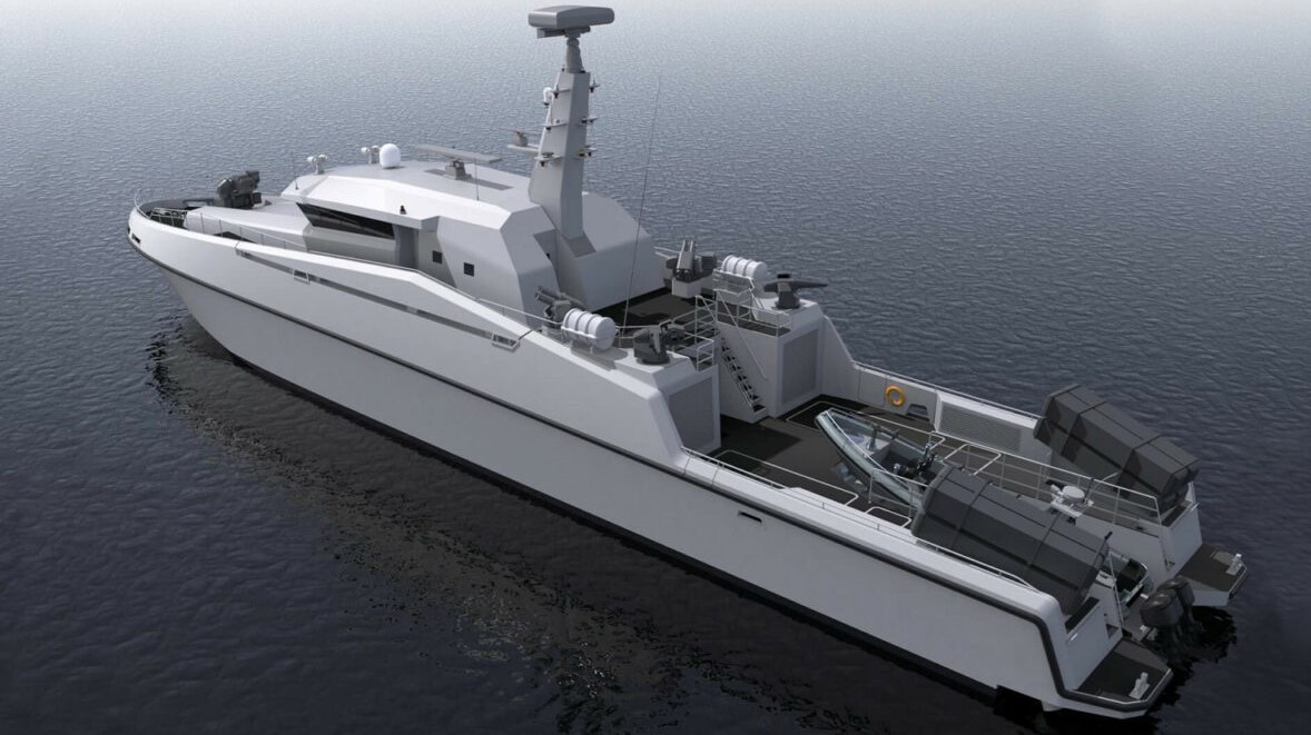 British missile boat for Ukraine NG957