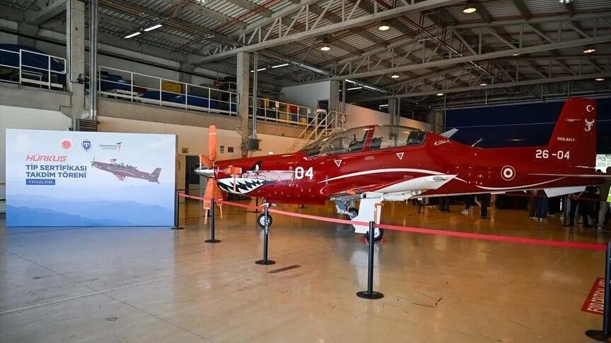Türkiye awards first military type certificate to domestically developed aircraft