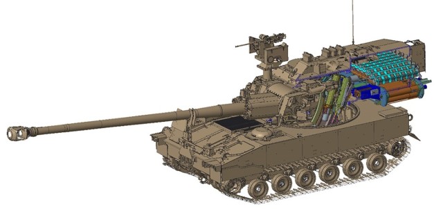 Autoloader System speeds artillery firing capability