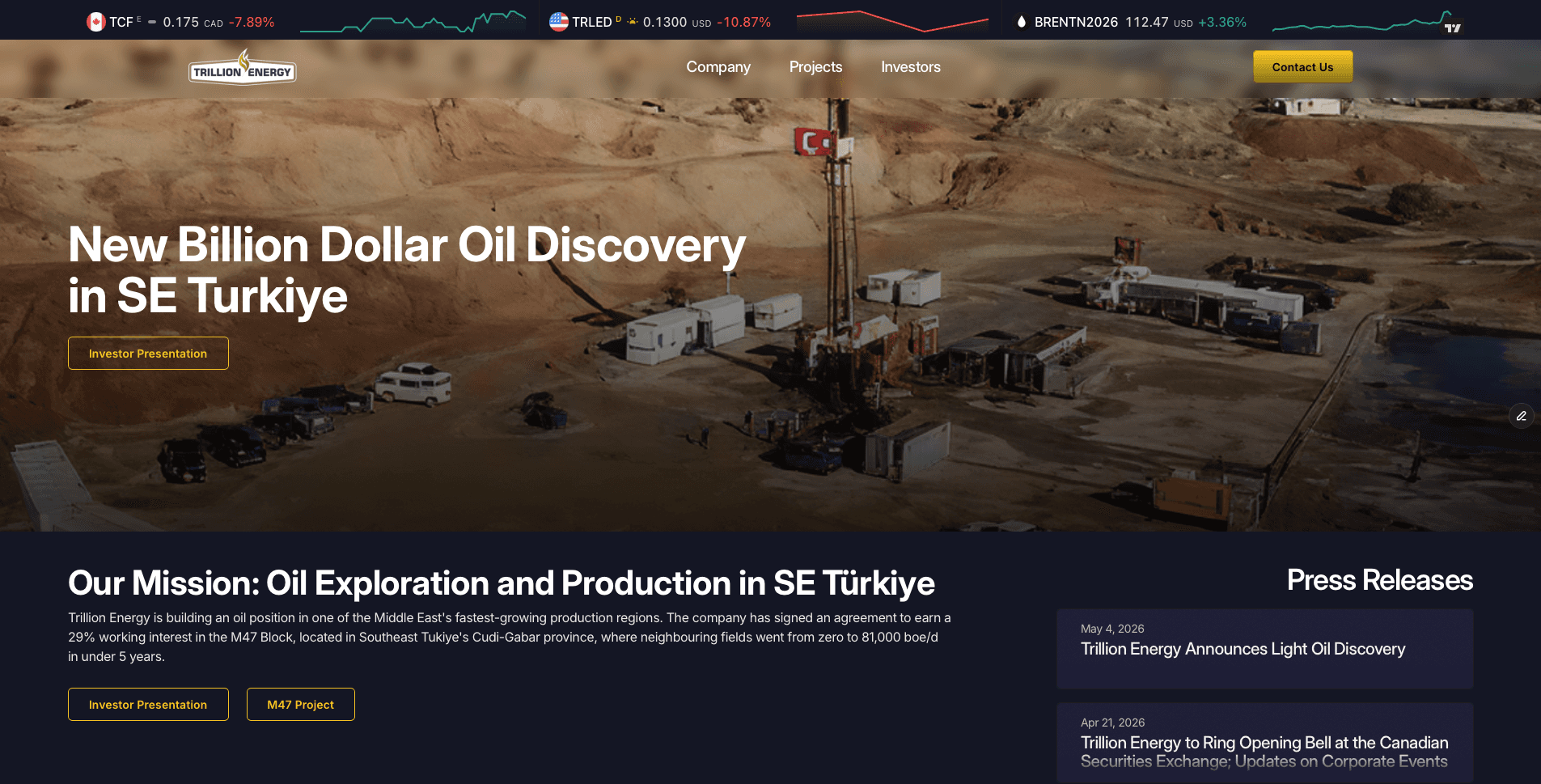 trillionenergy.com