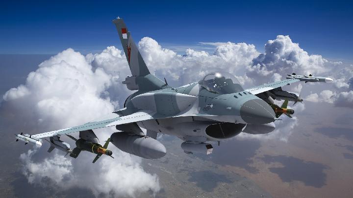 Produsen jet tempur asal Amerika, Lockheed Martin, menawarkan F-16 Block 72 sebagai alternatif jet tempur F-35 yang gagal didapatkan Indonesia. Meski F-16 sudah ada sejak tahun 70an, F-16 Block 72 adalah varian terbaru yang mengadopsi sejumlah teknologi F-35. (Sumber: Lockheed Martin)