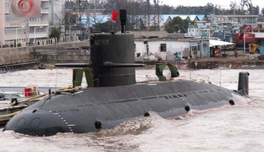 Pakistan Navy launches the first Hangor-class submarine in China