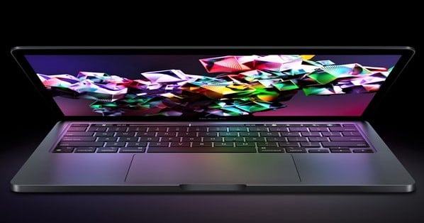  A MacBook Pro. Photo courtesy of Apple.