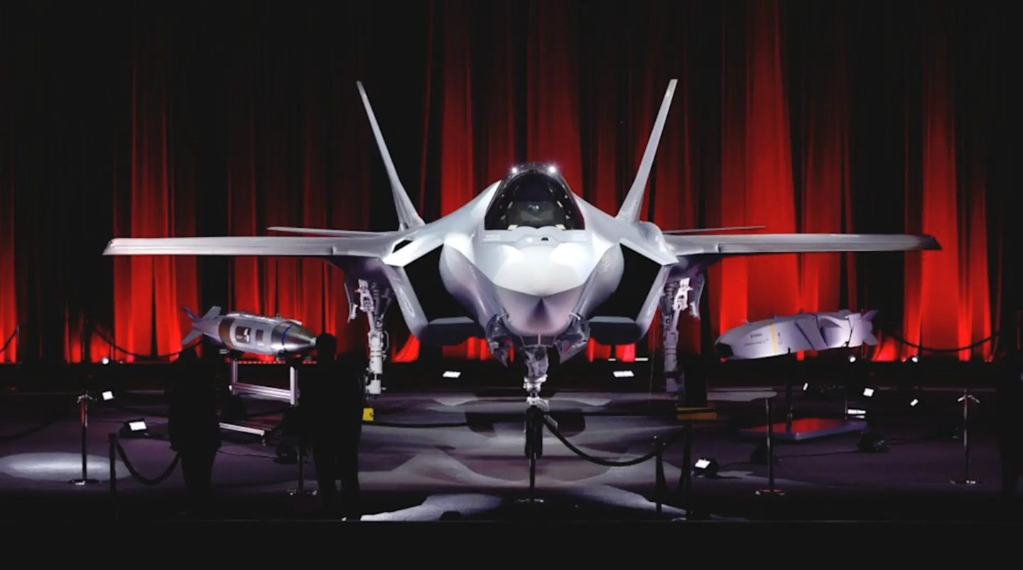 The unveiling of the first F-35A planned for Turkey, in June 2018. <em>ANADOLU AGENCY</em>