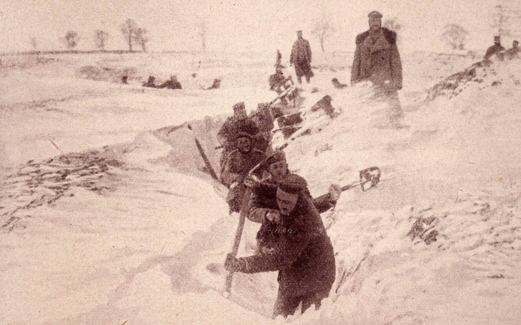 Trench warfare in Russia during the First World War