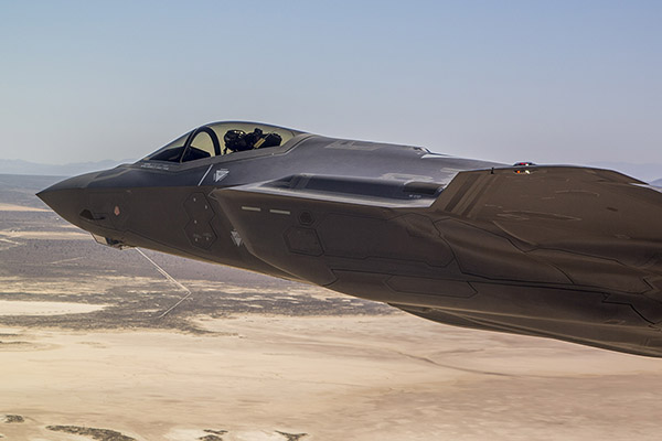 F35 Aircraft. Picture credit: Lockheed-Martin