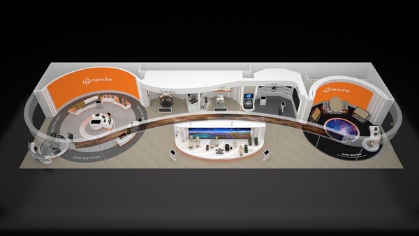 Hanwha's booth at KADEX 2024. (Photo provided by Hanwha)