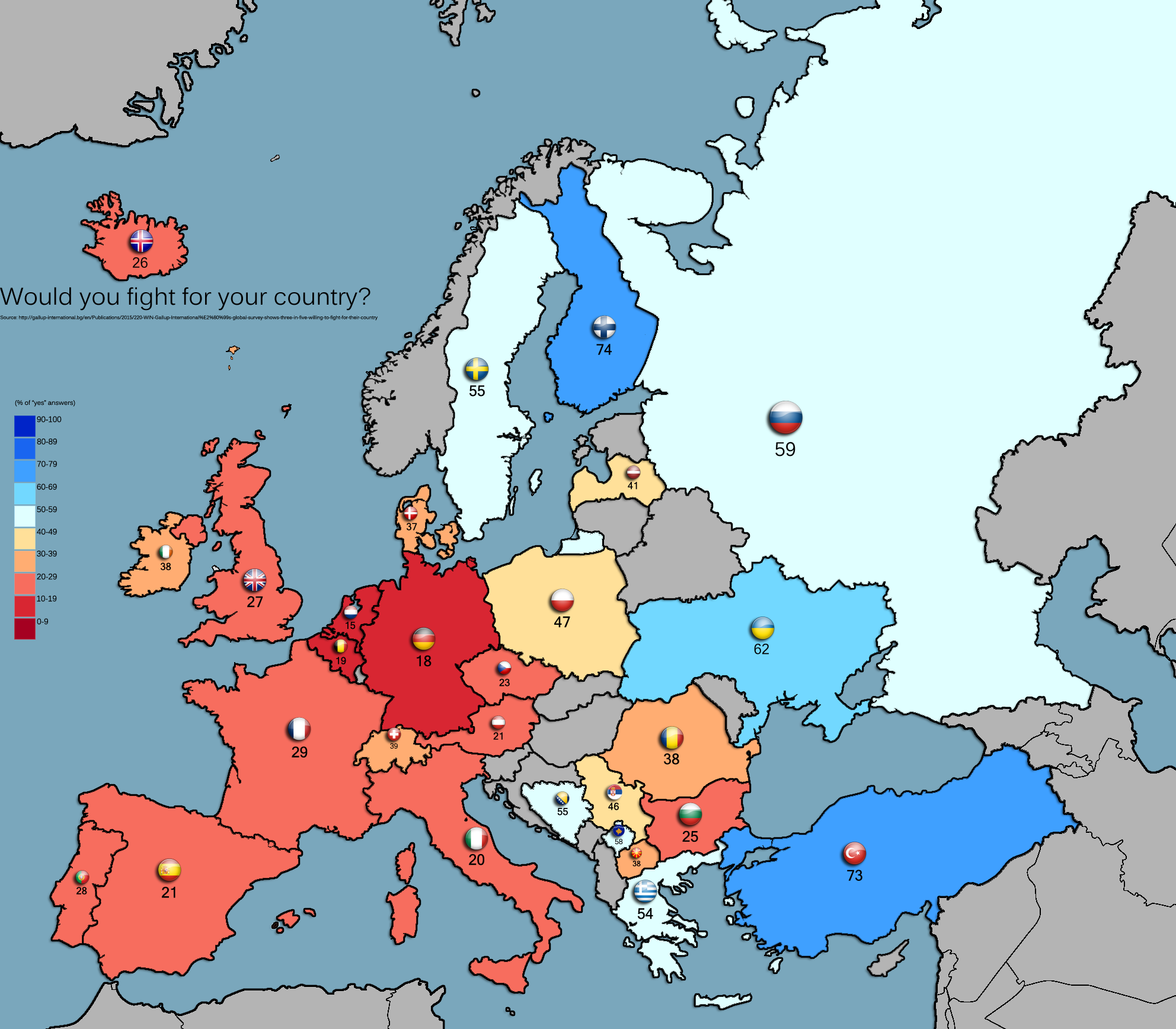 r/MapPorn - Would you fight for your Country?