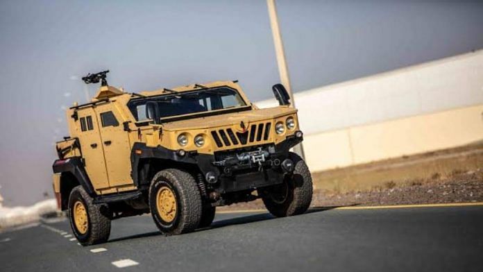The Mahindra light specialist vehicle that the Army has placed orders for | Photo by special arrangement