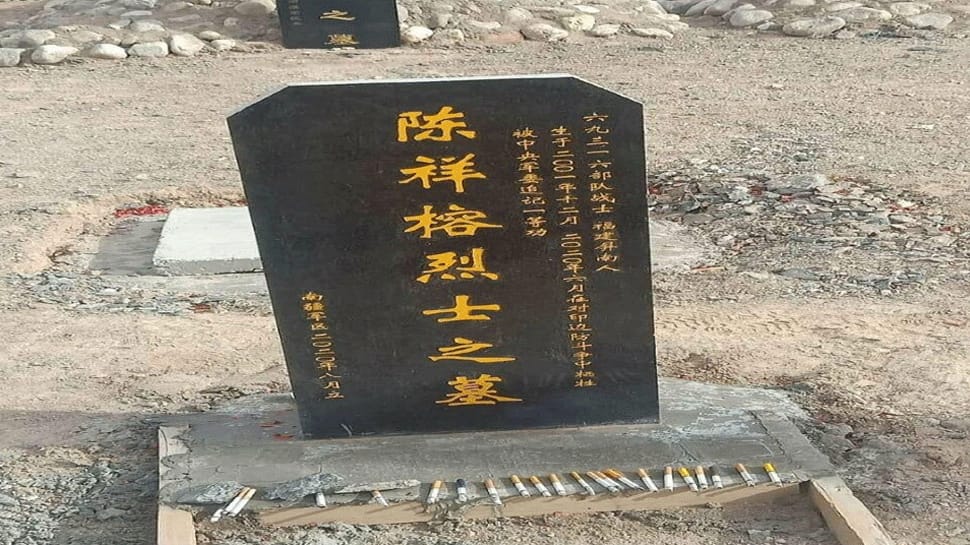 Picture of Chinese soldier's tombstone goes viral on social media, speaks of Chinese PLA losses in Galwan Valley clash