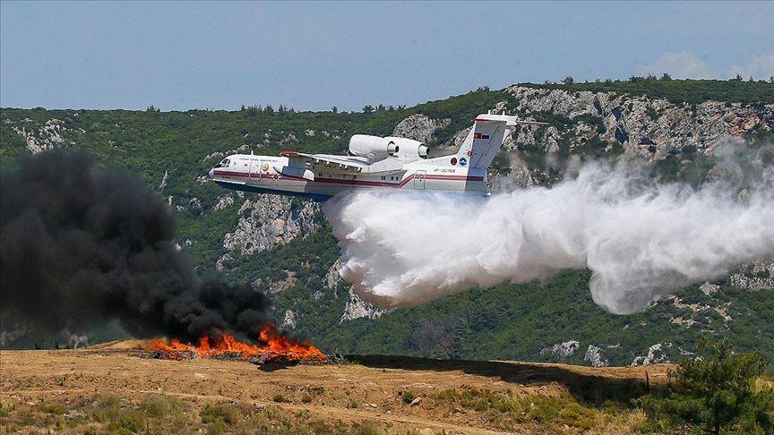 Turkey to buy five firefighting planes: Minister