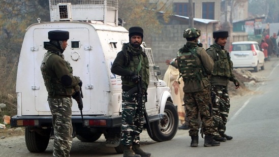 Two separate encounters took place overnight in Pulwama and Budgam.(ANI File photo)