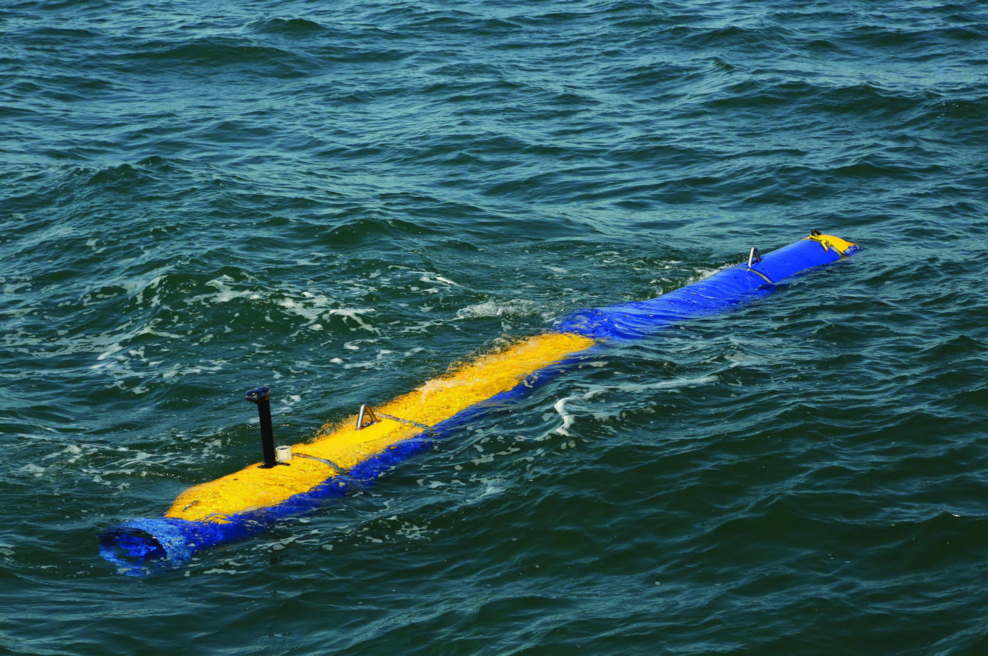 The Knifefish unmanned underwater vehicle from General Dynamics is to be an important component of Navy integrated counter-mine systems