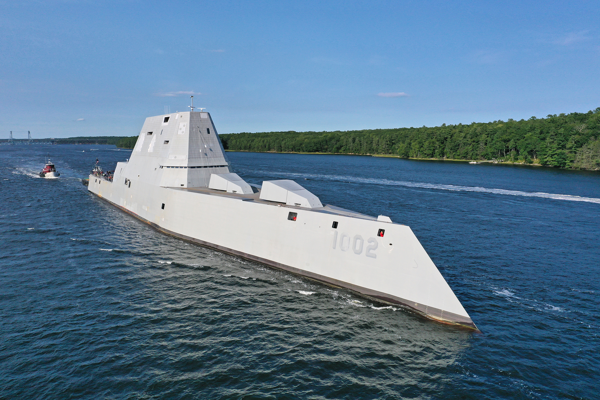 Last Zumwalt Destroyer Completes Builder's Trials - Breaking Defense Breaking Defense - Defense industry news, analysis and commentary