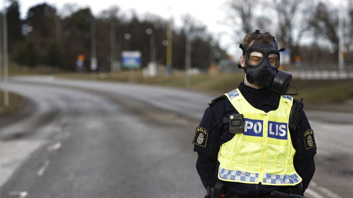 Swedish police officer Swedish police officer