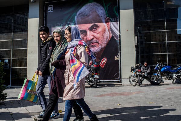 The American killing of a top Iranian official, Maj. Gen. Qassim Suleimani, whose face adorns a building in Tehran, eliminated an American enemy but also any chance of talks with Iran, for now. 