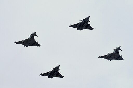 TYPHOON ROYAL AIR FORCE - RAFALE FRENCH AIR FORCE 14 JUILLET 2020 (50111660541) TYPHOON ROYAL AIR FORCE - RAFALE FRENCH AIR FORCE 14 JUILLET 2020 (50111660541)