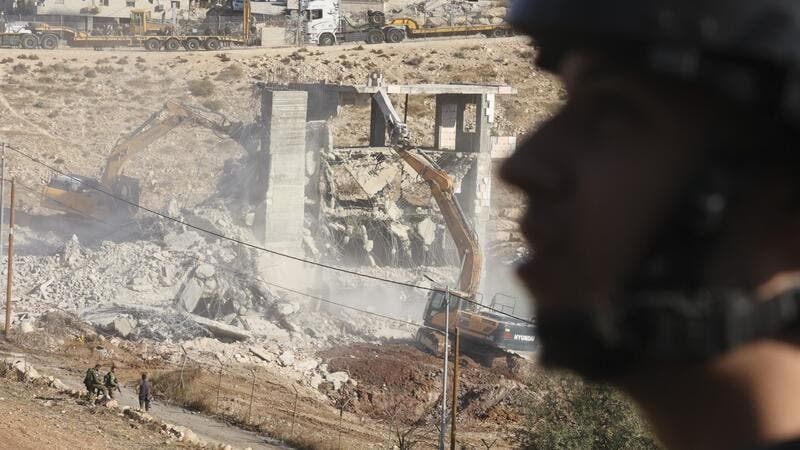 Over 1,900 Palestinian homes have been completely demolished in Jerusalem  since 1967