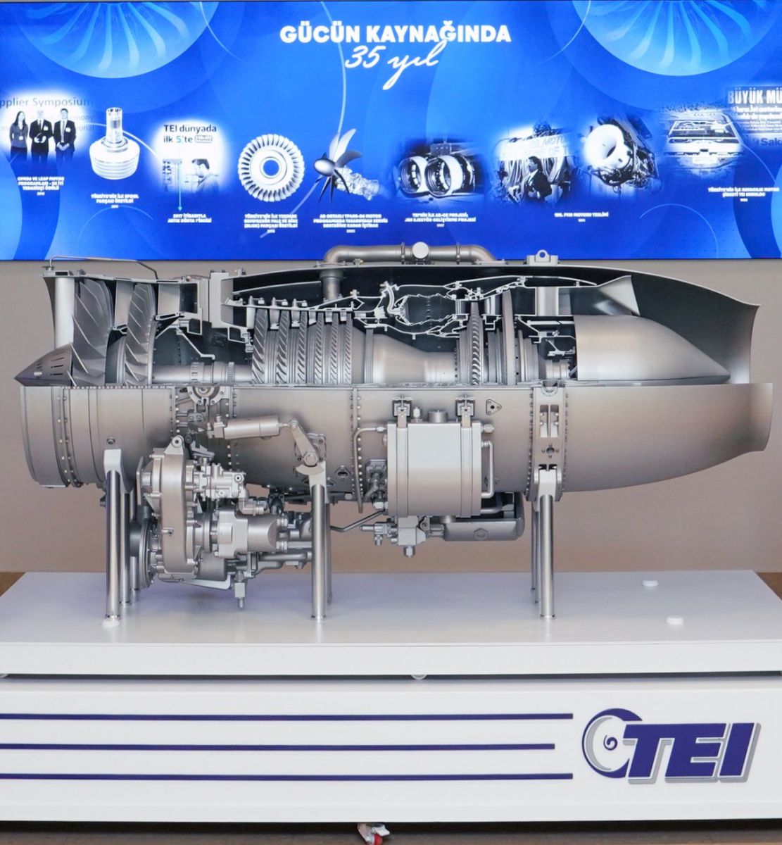 Prototype Manufacturing of Turkey's Most Powerful Engine TEI-TF6000 Started