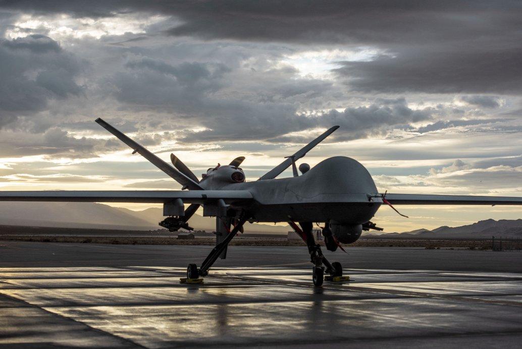 A US Air Force (USAF) MQ-9 Reaper. The DoD has streamlined the procurement process for the USAF and international customers, with a USD7.4 billion-ceiling award for between 4 and 36 vehicles per month for the next five years. (US Air Force)