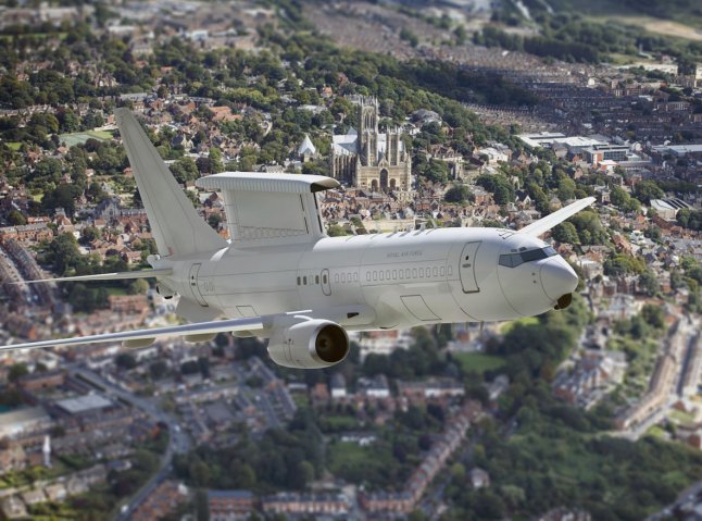The RAF may now only receive three E-7A Wedgetail aircraft, instead of the five originally planned. (Crown Copyright)