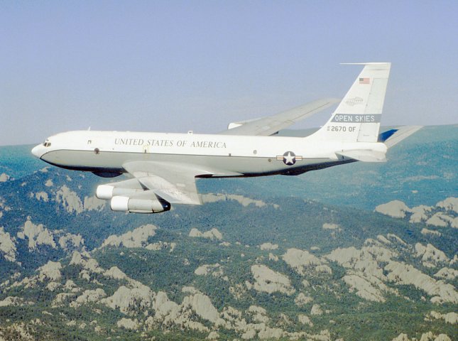 The US, which has been flying the OC-135B in the Open Skies role, withdrew from the international treaty on 22 November. (US Air Force)