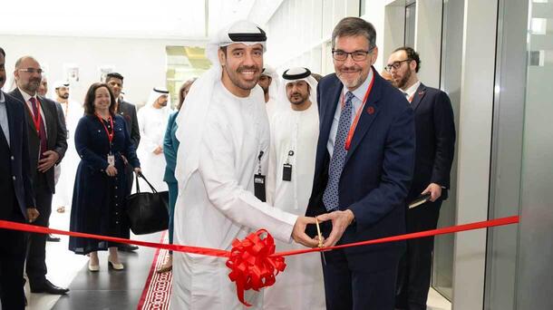 Ribbon cutting of L3Harris and EDGE Open New State-of-the-Art Facility in UAE to Support WESCAM MX-Series Customers