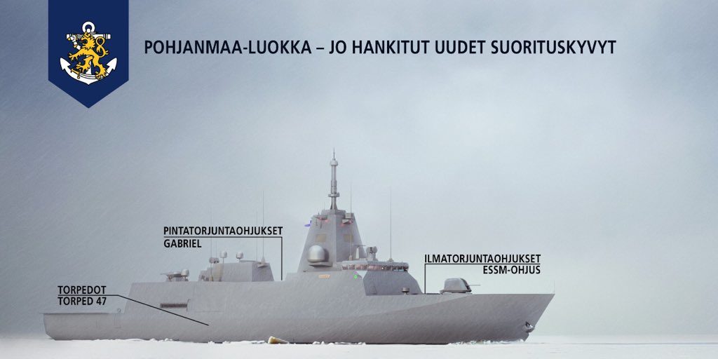 Finland Procures ESSM for Finnish Navy Pohjanmaa-class Corvettes 1