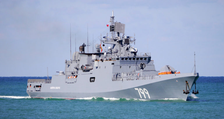 Russia Black Sea Fleet frigate Admiral Makarov Project 11356 Russia Black Sea Fleet frigate Admiral Makarov Project 11356