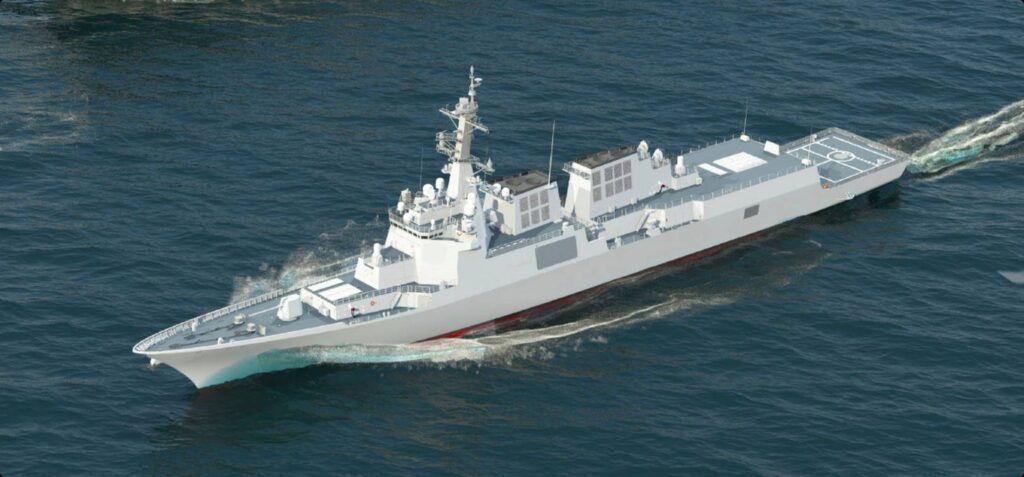 South Korea's HHI New KDX III Batch II Destroyer for ROK Navy