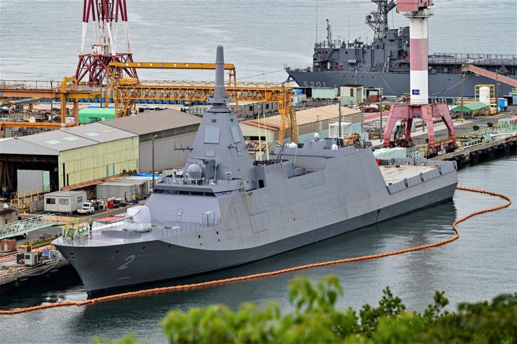Japan’s New 30FFM Frigate For JMSDF ‘Kumano’ 「くまの」Starts Sea Trials