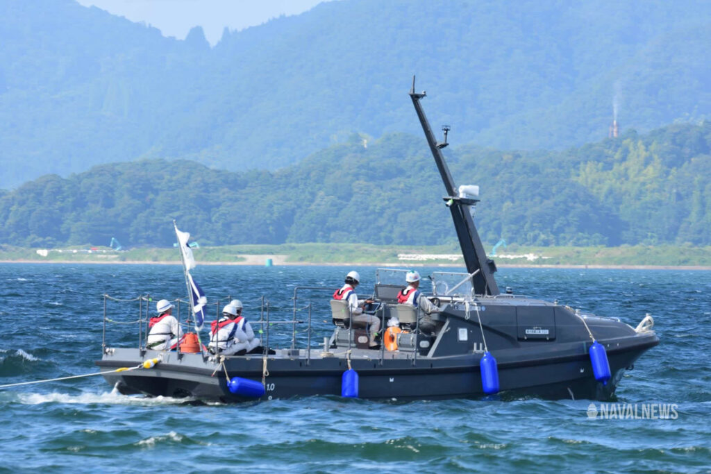 New USV for Japan's Mogami-class FFM Frigate Breaks Cover New USV for Japan's Mogami-class FFM Frigate Breaks Cover