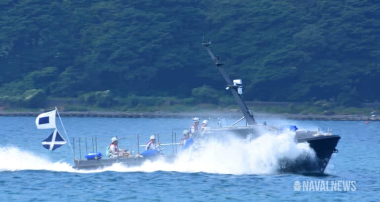 New USV for Japan's Mogami-class FFM Frigate Breaks Cover New USV for Japan's Mogami-class FFM Frigate Breaks Cover