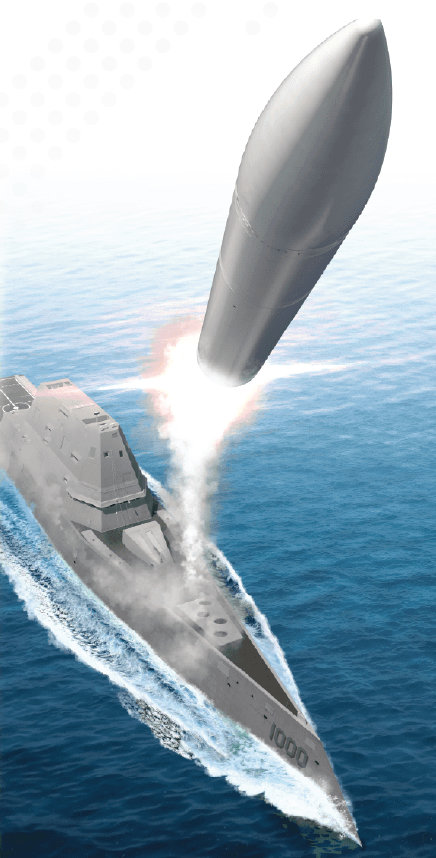 CPS Hypersonic Missile Zumwalt