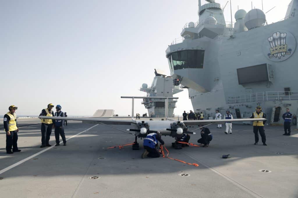 Royal Navy UAS Trial Demonstrates Carrier Operations Capability, and Reflects Navy’s Focus on New Procurement Approaches Royal Navy UAS Trial Demonstrates Carrier Operations Capability, and Reflects Navy’s Focus on New Procurement Approaches