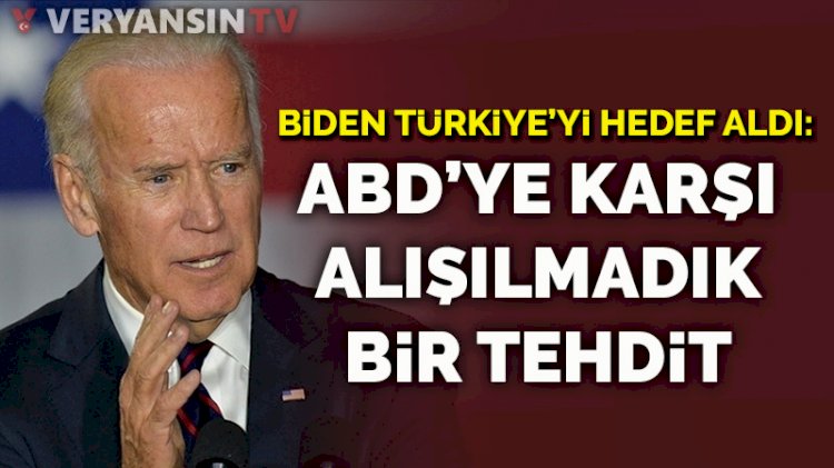 Biden targets Turkey… 'An unusual threat to the US'