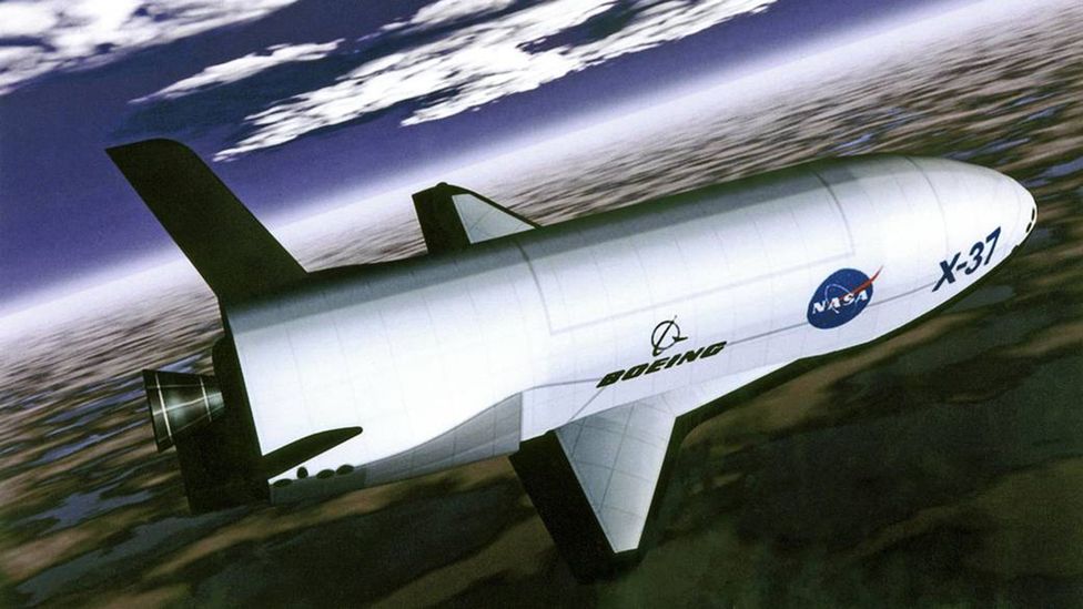 The Boeing X-37B spaceplane could one day launch tiny satellites which could perform some of the U-2's missions (Credit: Nasa)